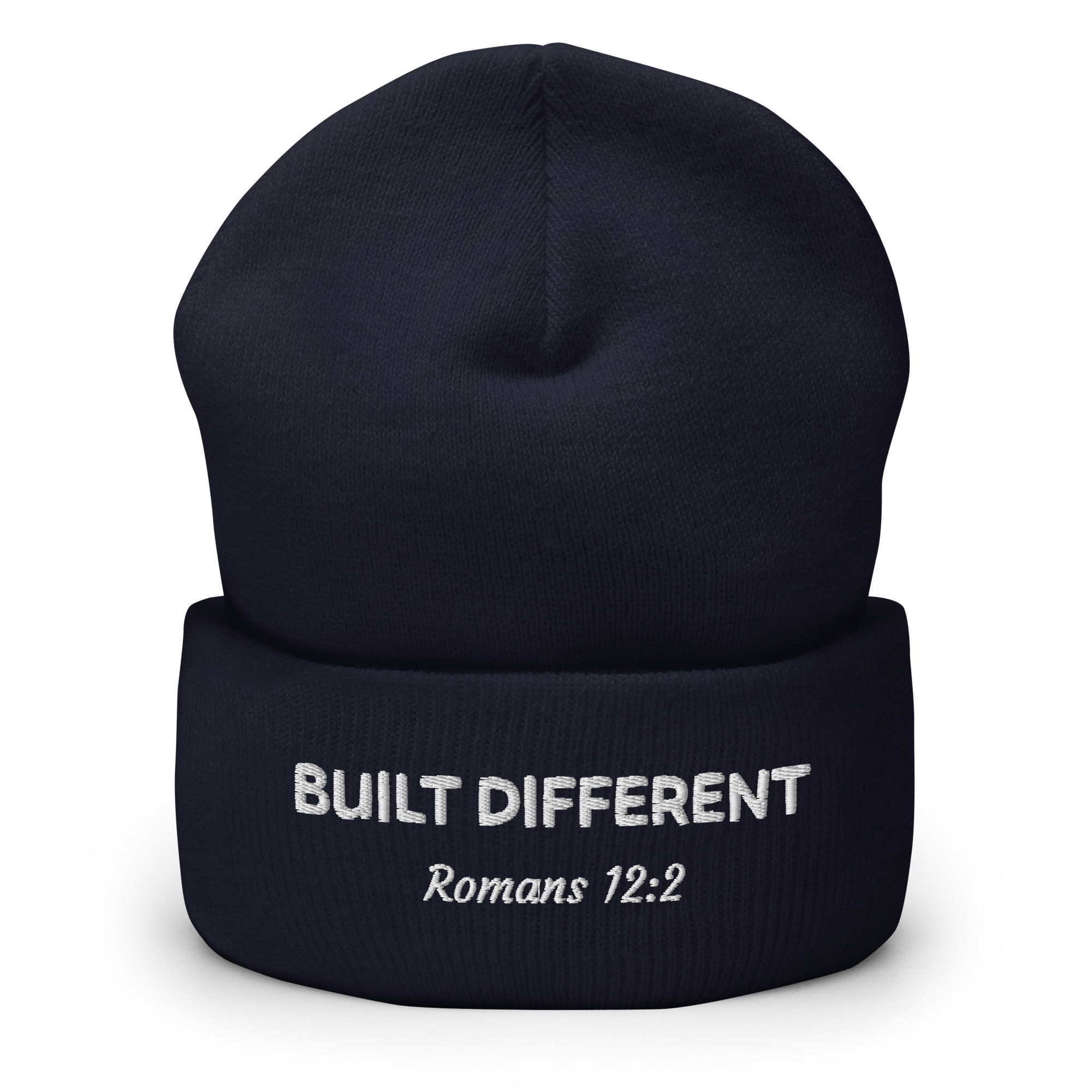 Built Different Embroidered Beanie