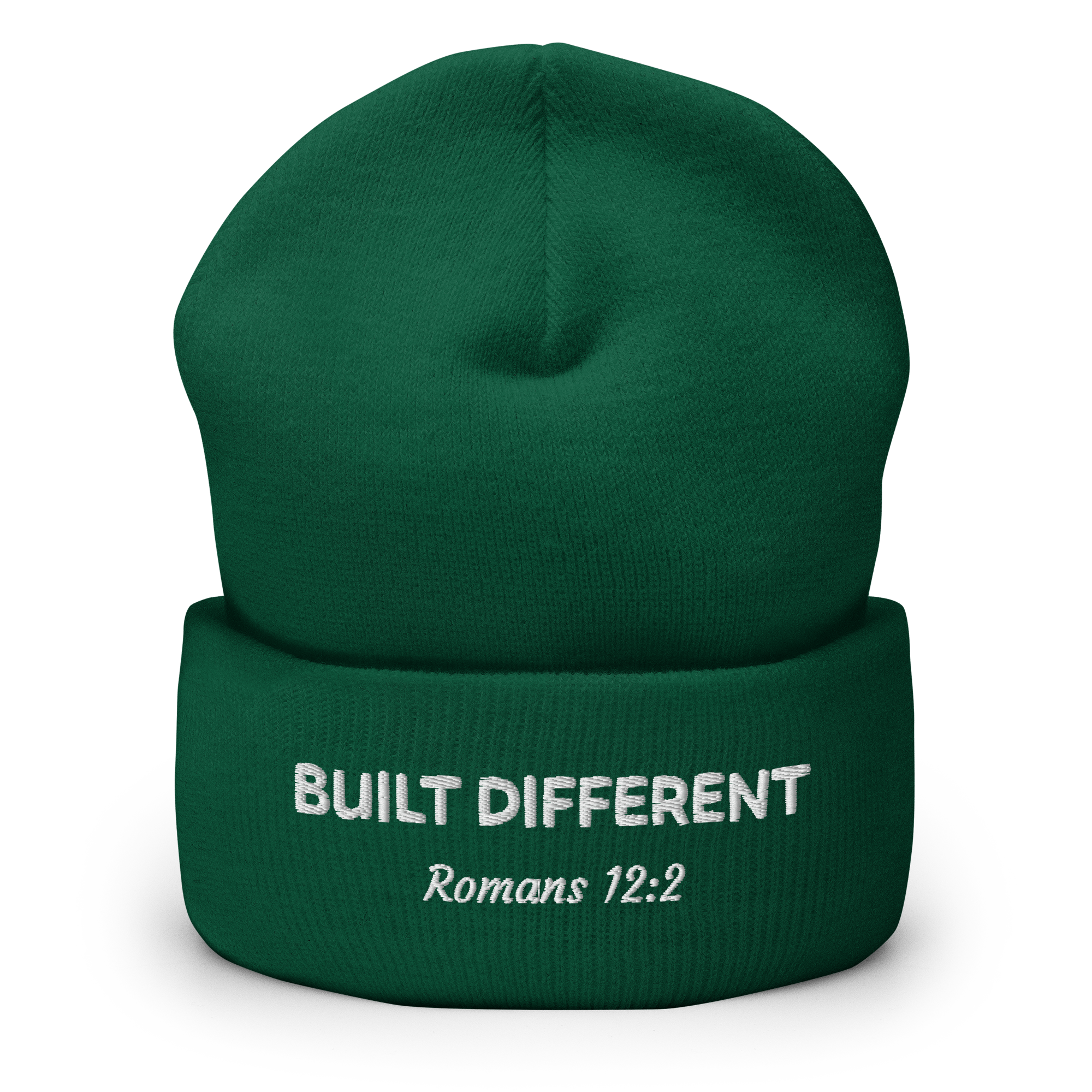 Built Different Embroidered Beanie